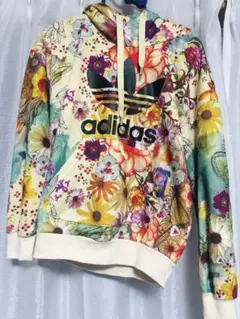 【希少】 adidas originals×FARM花柄パーカー アディダス