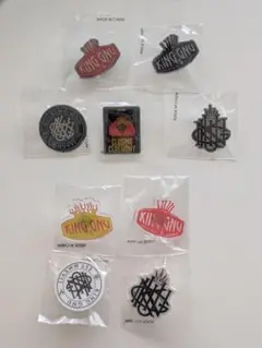 King Gnu CLUB GNU ガチャ ステンレスピンバッジセット King Gnu CLUB GNU ガチャ ステンレスピンバッジセット - メルカリ