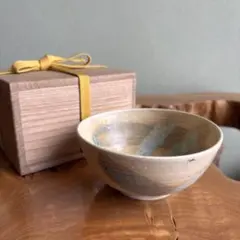 海外製 抹茶碗 茶道具 作家物 桐箱（21Bc)