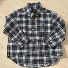 Ralph Lauren チェック柄 長袖シャツ 2/2T