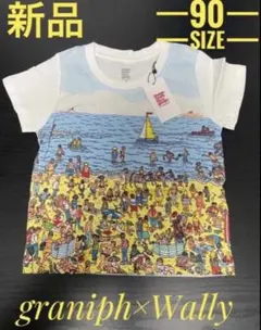 【新品】graniph✖️Wally Tシャツ 90sizeのサムネイル