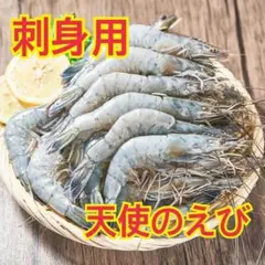 ネット最安値！お試し価格【刺身用】天使のえび 1kg 30〜40尾のサムネイル