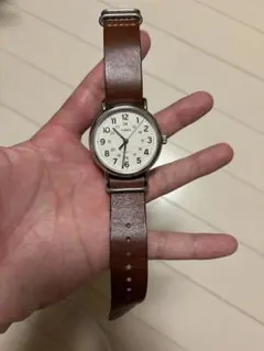 TIMEX ウィークエンダー 腕時計 ブラウン