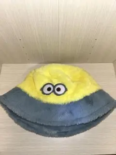 ミニオン バケットハット イエロー グレー