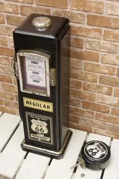 ルート66 ヴィンテージガソリンスタンド収納 - メルカリ