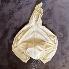 00s】y2k old uniqlo ナイロンパーカー　ジャケット　短丈　ドロー