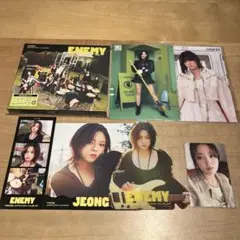 TWICE ジョンヨン　ENEMY アルバム　初回限定盤B 特典セット　ラントレ