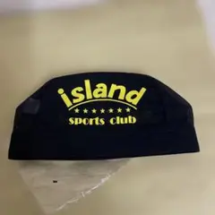 island sports club メッシュキャップ 黒