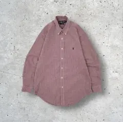 90s 00s ヴィンテージ ラルフローレン BLAKEギンガムチェック シャツ