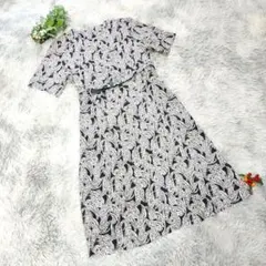 ✨美品✨【VINTAGE】ヴィンテージ (F) 半袖ワンピース ペイズリー