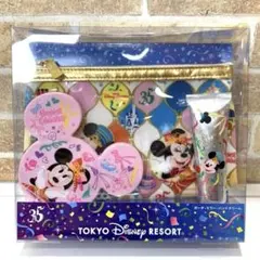 東京ディズニー35周年　ポーチ、ミラー、ハンドクリーム（ベルガモットの香）セット