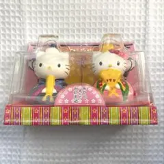 【新品】 サンリオ ハローキティ なかよし陶磁器 雛人形 きてぃあんどだにえる