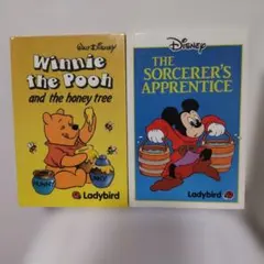Ladybird 英語絵本2冊セット プー&ミッキー