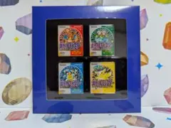 ポケットモンスターパッケージピンズ 赤・緑・青・ピカチュウ・金・銀