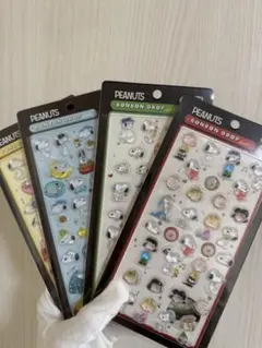 3D硬いシール4枚セット