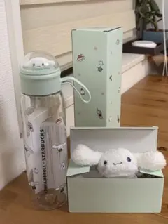 ふくふくにゃんこ ステンレスボトル4本 クリアボトル3本 まとめ売り 