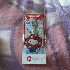 大阪万博　キティ　ミャクミャク　アクリルキーホルダー
