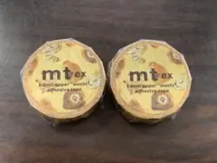 mt マスキングテープ　マステ　どうぶつパン　菓子パン　動物　2本セットのサムネイル