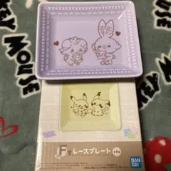 ポケピース F賞 レースプレート ヒバニー ニャスパー