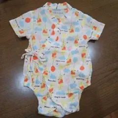 Disney baby プーさんロンパース 甚平 60〜70cm
