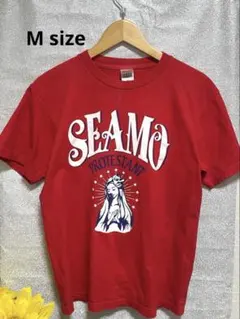 SEAMO PROTESTANT Tシャツ Mサイズ レッド