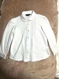 COMME CA ISM 襟付き長袖シャツ