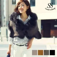 【カールドノヒュー】イギリス製/ムートンライダースジャケット【美品】 カールドノヒュー 英国製 最高級リアルムートンダブルライダース