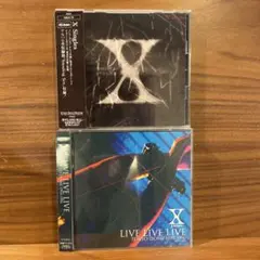 X JAPAN SINGLES + LIVE TOKYO DOME 2枚セット