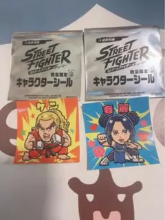 映画 ストリートファイター 特典 ステッカー ケン 春麗 2枚セット