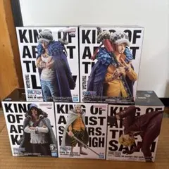 ワンピース　KING OF ARTIST サンジ　ロー　クザン　レイリー