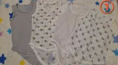 ベビー肌着　ロンパース7枚セット