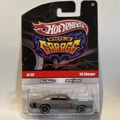 ホットウィール '69 ダッジ チャージャー サテングレーのサムネイル