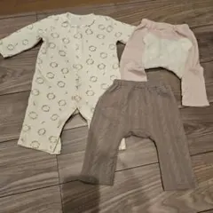 ロンパース・パンツセット　60〜70　秋冬物　赤ちゃん