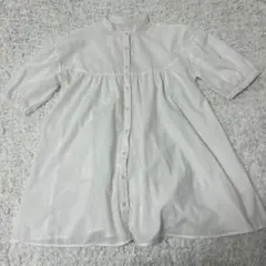 GU 半袖シャツ S ホワイト