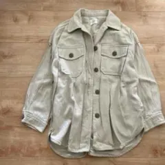 ☆シャツ☆ジャケット☆ローリーズファーム☆かわいい☆ベージュ☆美品☆送料無料