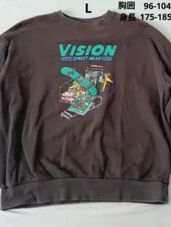 VISION STREET WEAR グラフィックトレーナー