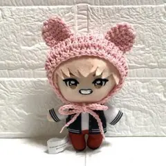 ③GiGO限定JO1 マスコット 川西拓実 クマ耳ボンネット メンカラ ピンク①