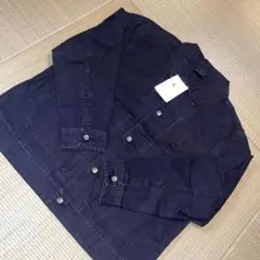 新品未使用品　ジョーダンフライト　ブラックデニムジャケット　2XL