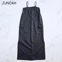 ジュノア　2WAYカーゴキャミワンピース(M)ミリタリー感　Ｉライン　タイト