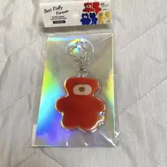 mojojojo 両面アクリルキーホルダー くま レッド