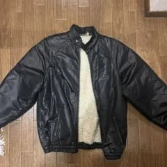 フェイクレザージャケット