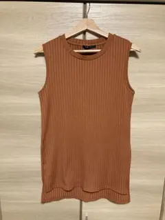INGNI オレンジ ノースリーブ トップス