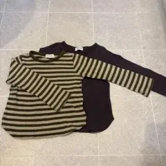 quoti use fith 長袖カットソー 100cm 2枚セット