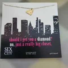 SEX AND THE CITY ハート型ネックレス 18インチ 入手困難