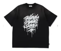 IT'S A LIVING X WDS SPRAY FADE TEE ブラックのサムネイル