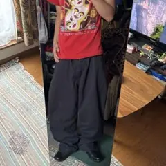 90s Dickies 極太 ブラック スラックス ノームコア CITY y2kのサムネイル