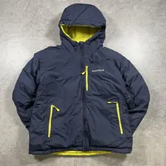 【160】mont-bell モンベル ダウンジャケット フード リバーシブル