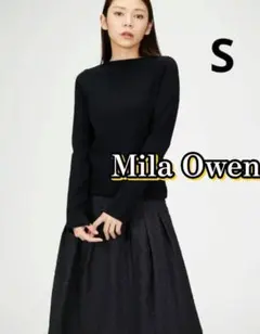 ❤大特価❤ [ミラオーウェン] タックスカート　ドッキングワンピ　S　ワンピース