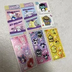 サンリオ きゃらくたぶるステッカーズ 6枚セット