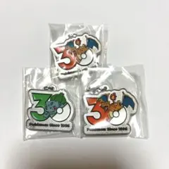 ポケモン 30周年 メタルチャームマスコット